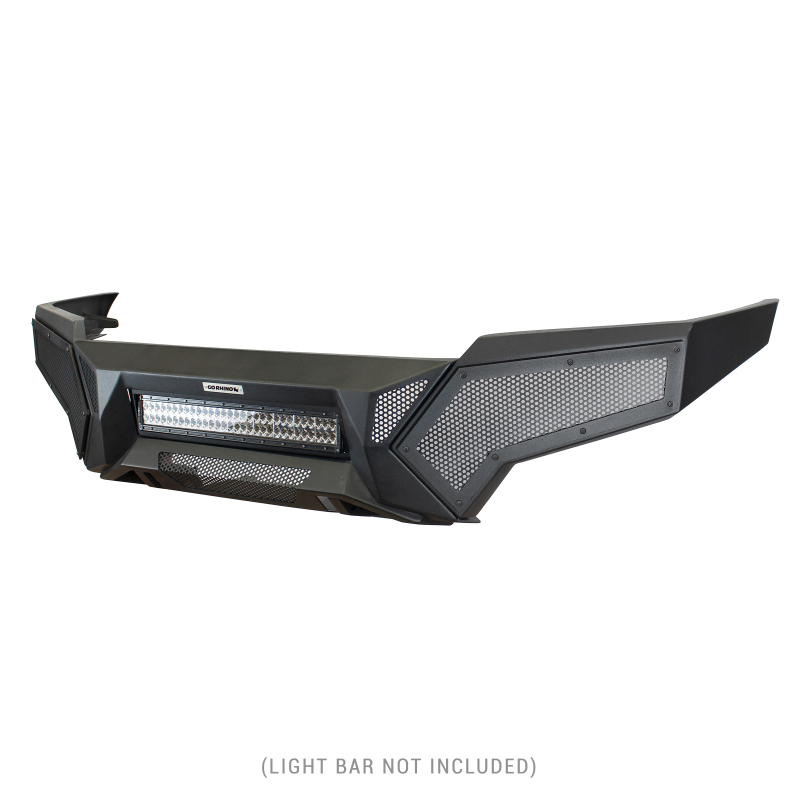 Toyota Tacoma Bumper - Front - Go Rhino - Element with Fixed Light Bar Mount - Textured Black - `24-`26
